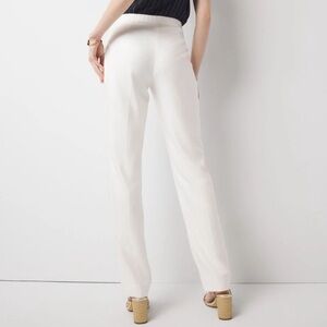 White House Black Market Straight-Leg Trousers (Size 6R)